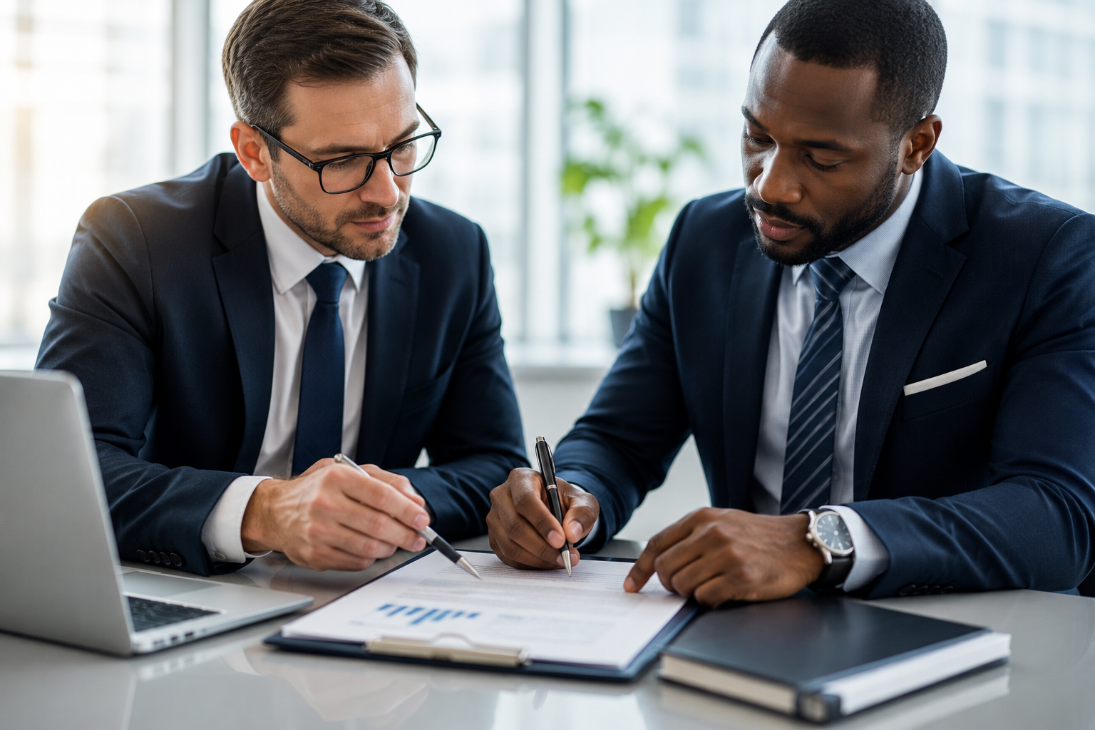 Healthcare consulting team discussion